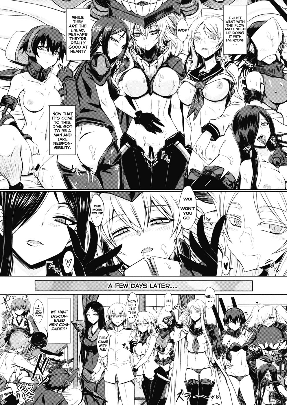 Hentai Manga Comic-Abyssal Fleet Girls Roster-Read-16